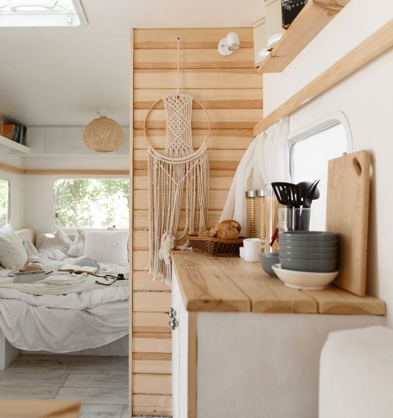 Interior of Tiny Home